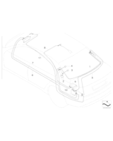 Przewód anteny GPS - 61126923031