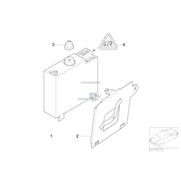 Radio BMW Professional, tylko w połączeniu z - 65126933455