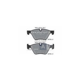 KLOCKI HAM. BMW P. 5 (E60/E61) 2,0-2,5 03-10 EPAD