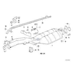 Oryginał BMW - 18301318018