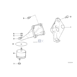 Rubber mounting - 11811137138