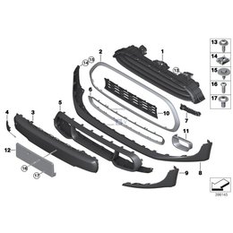 Oryginał BMW - 51117379433