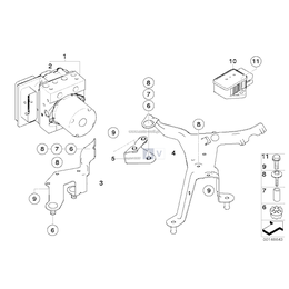 Uchwyt pośredni agregatu hydraulicznego - 34516774690