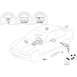 Komplet zamków - 51218194655