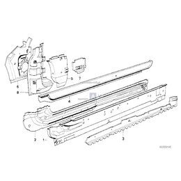 Uchwyt lewy - 41218134417