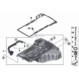 Oryginał BMW - 11137843141