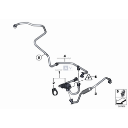 Przewód odpowietrzania zbiornika - 13904601568