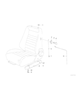 Element dystansowy prawy - 52101901794