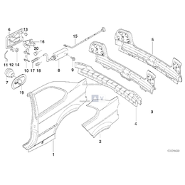 Mechanizm awaryjny - 51258191116