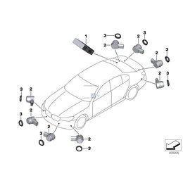 Oryginał BMW - 66206834604