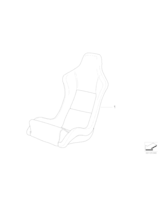 Fotel sportowy Recaro, lewy - 52100302831