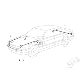 Zestaw napr. przew. tył - 61118381606