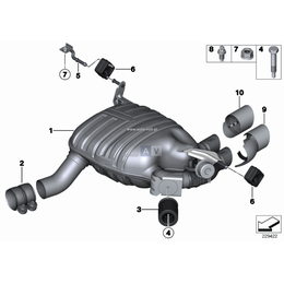 Oryginał BMW - 18207581120