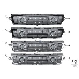 Oryginał BMW - 64119384050