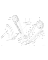 Szyna napinająca łańcuch rozrządu BMW E34 E32 E31 E38 840i 730i 740i 530i 540i V8 M60 - 11311747411