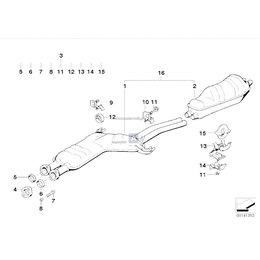 Układ wydechowy - 18101401918