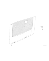 Tapicerka drzwi przednich,materiał,praw - 51411926050