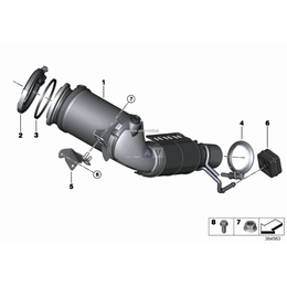 Oryginał BMW - 18327642258