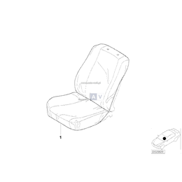 Not for comfort seats, Poszycie siedzenia - 82110302994