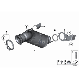 Oryginał BMW - 11657620508