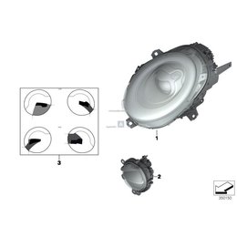 Oryginał BMW - 63120040580