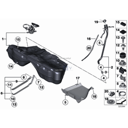 Oryginał BMW - 16117328084