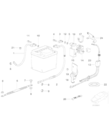 Kabel plus akumulatora - 12422241866