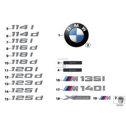 Oryginał BMW - 51147330036