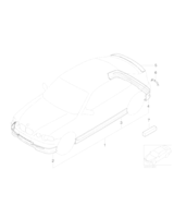Tylny spoiler, tylko w połączeniu z - 51710025088