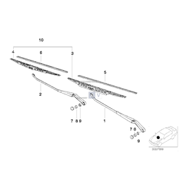 Oryginał BMW - 61618360414