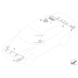 Oryginał BMW - 66206989086