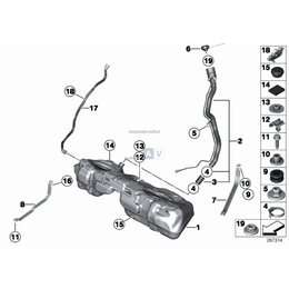 Oryginał BMW - 16127277711