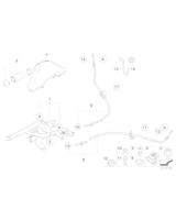 Linka hamulca ręcznego, prawa - 34406770868