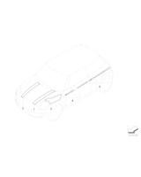 Pasek ozdobny tylny prawy - 51147331104