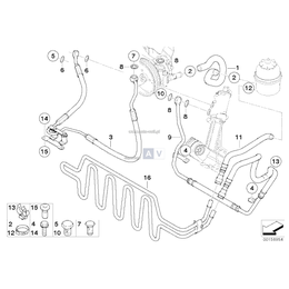 Przewód powrotny chłodnicy - 32416778441