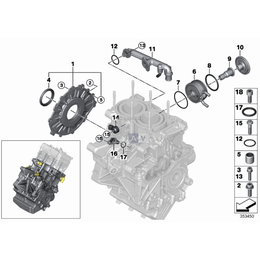 Oryginał BMW - 11118544862