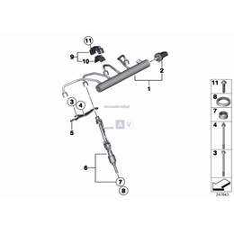 Oryginał BMW - 13537585411