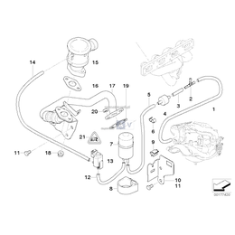 Oryginał BMW - 12527511152