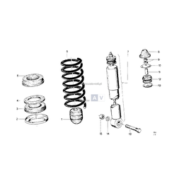 Rubber mounting - 33523650101