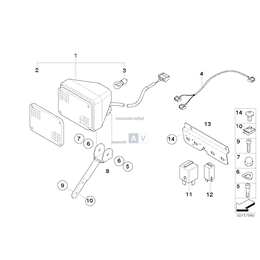 Oryginał BMW - 63172316863