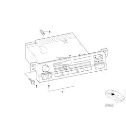 Radio BMW Professional - 65126902709