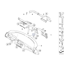 Osłona kolumny kierowniczej - 51457036349