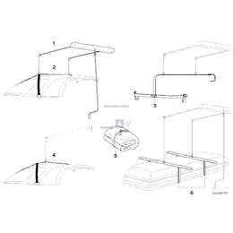 Pas do przenoszenia Hardtop'u, tylko w połączeniu z - 82719405179