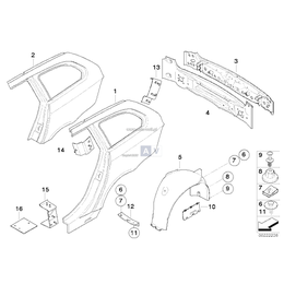 Oryginał BMW - 41217120200