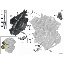 Oryginał BMW - 11118513419