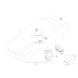 Oryginał BMW - 51210031384