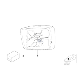 System nawigacji, tylko w połączeniu z - 84111470121