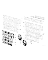 Emblemat tylny - 51141849916