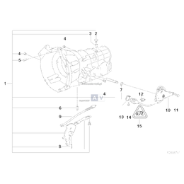 Obudowa przekładni, tylko w połączeniu z - 24101422628