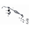 Łącznik stabilizatora tył BMW F07 F11 GT touring 518 520 525 528 530 535 550 M550 - 33556786429